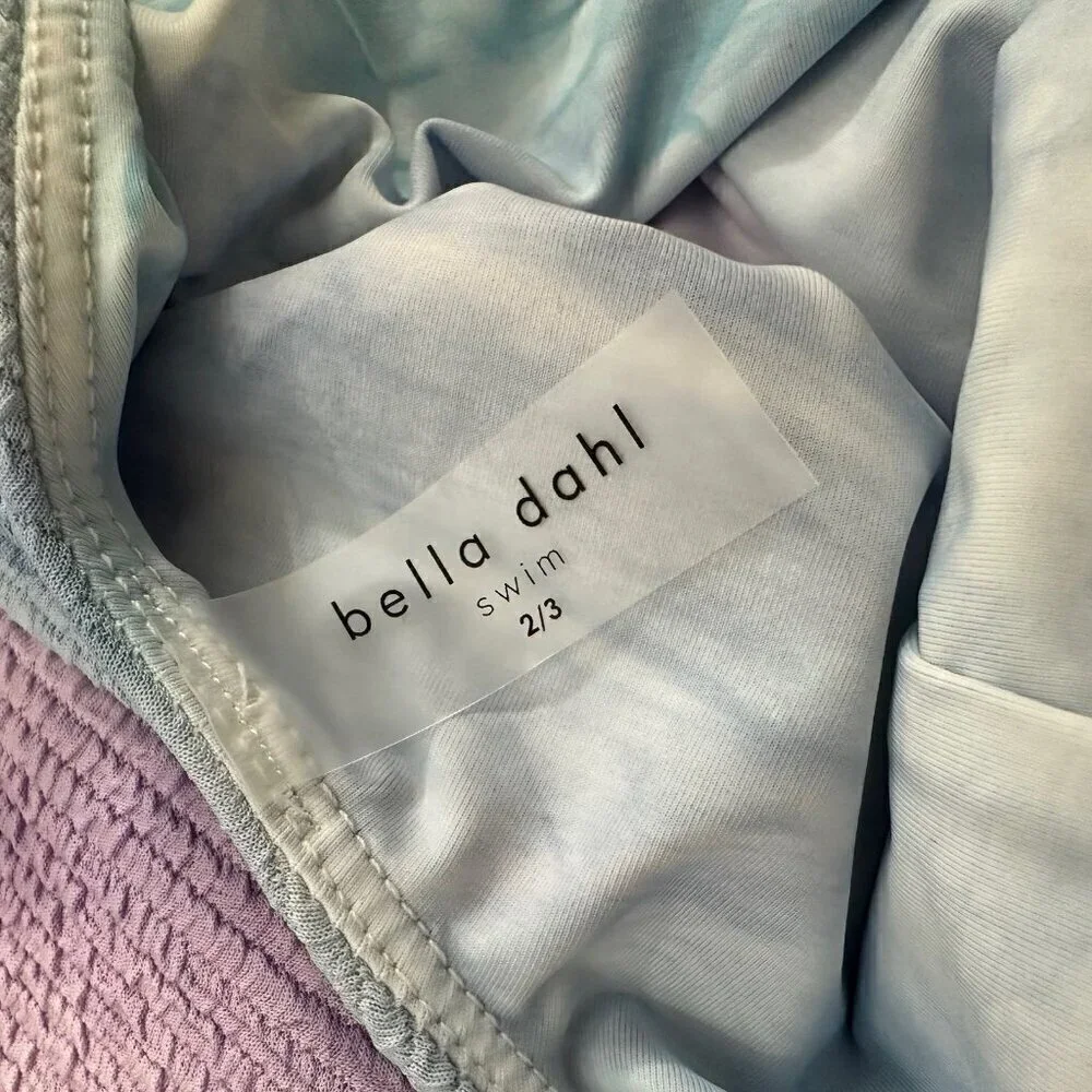 NWT Bella Dahl Girls Knotted One-Piece Swimsuit 2/3